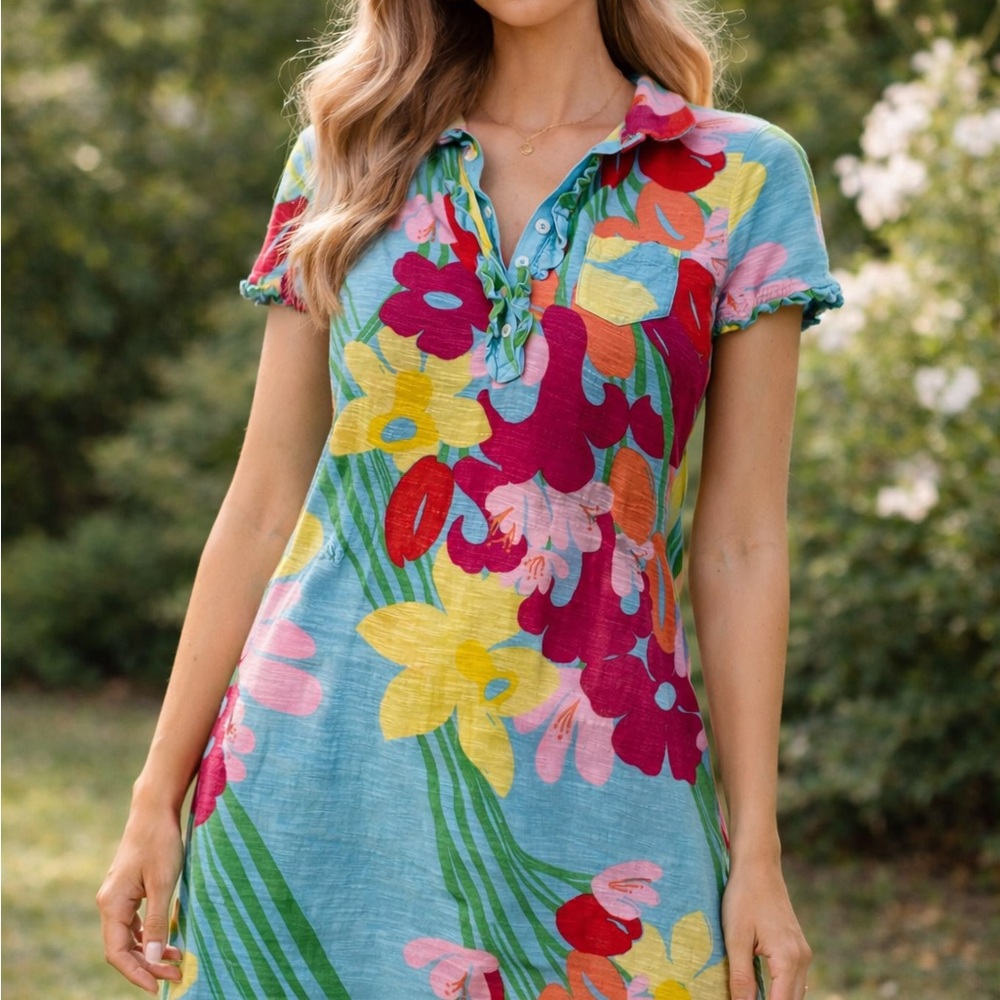 Lilly Pulitzer Multicolor Patterned Dress
